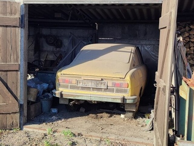 Škoda 110 R Coipé - nález v Maďarsku
