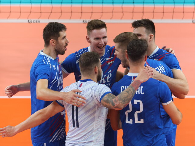 Maďarsko SR Volejbal ME kval. Slovensko triumf
