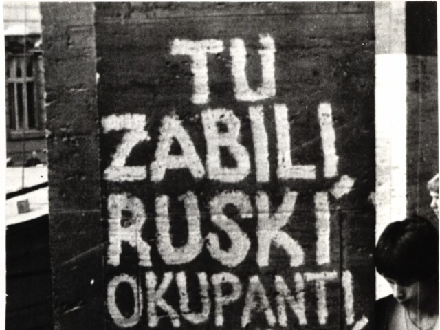 okupácia, Československo, 1968