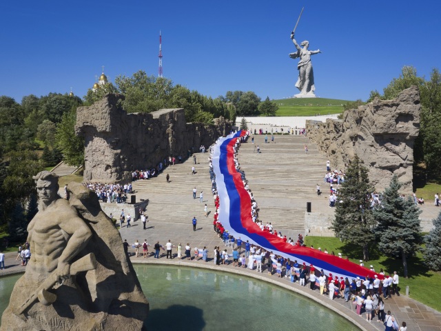 Putin vlajka ruská