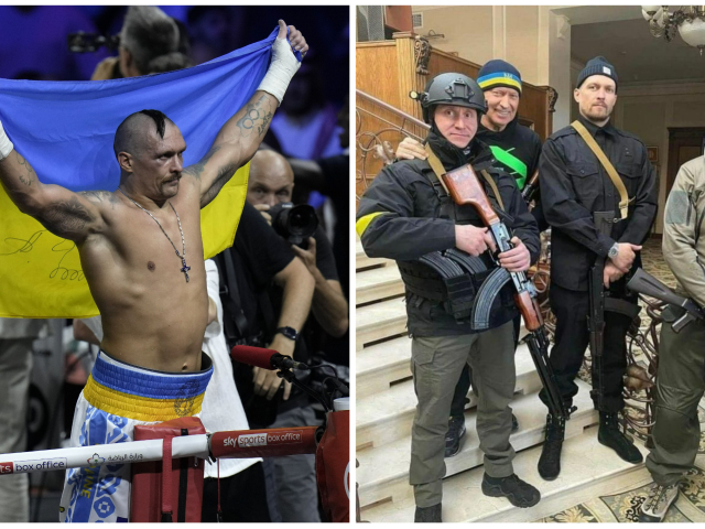 usyk koláž
