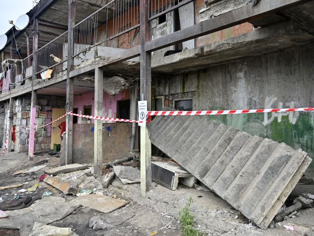 Michalovce schodisko zrútené