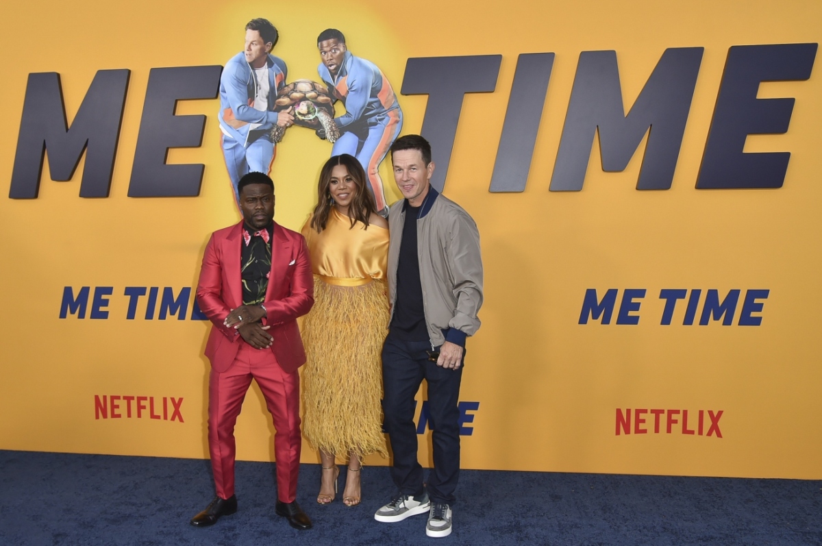 Kevin Hart, Regina Hall a Mark Whalberg 