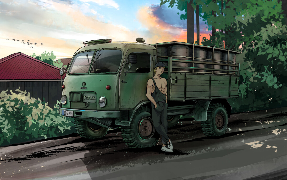 Tatra - maľby Gary Xu