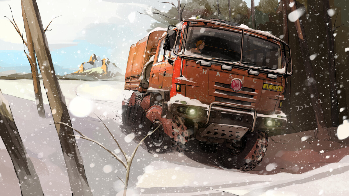 Tatra - maľby Gary Xu