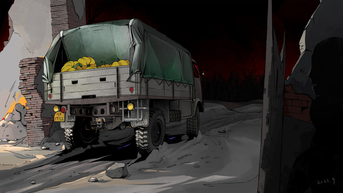 Tatra - maľby Gary Xu