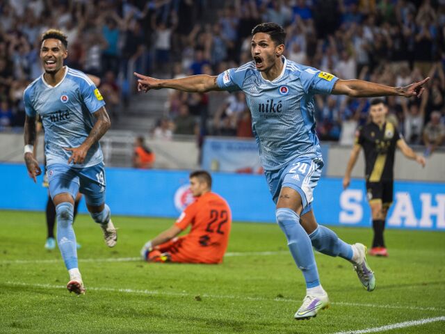 SR šport futbal EKL play off odvety Slovan Mostar BAX