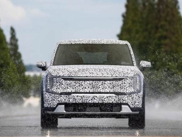 Kia EV9 - testy predprodukčných prototypov 2022