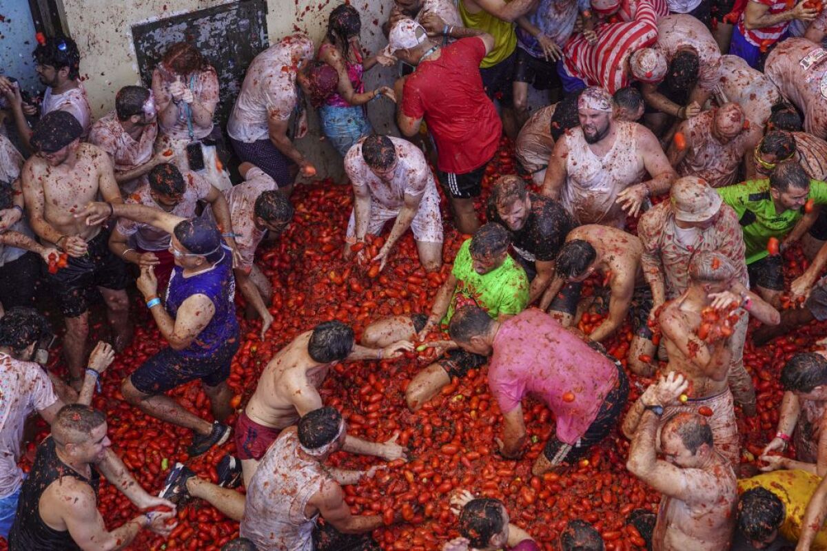 Španielsko, Tomatina