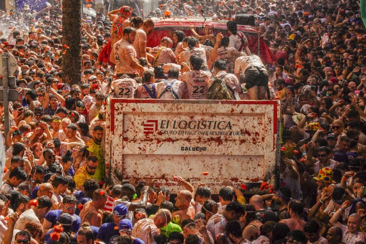 Španielsko, Tomatina