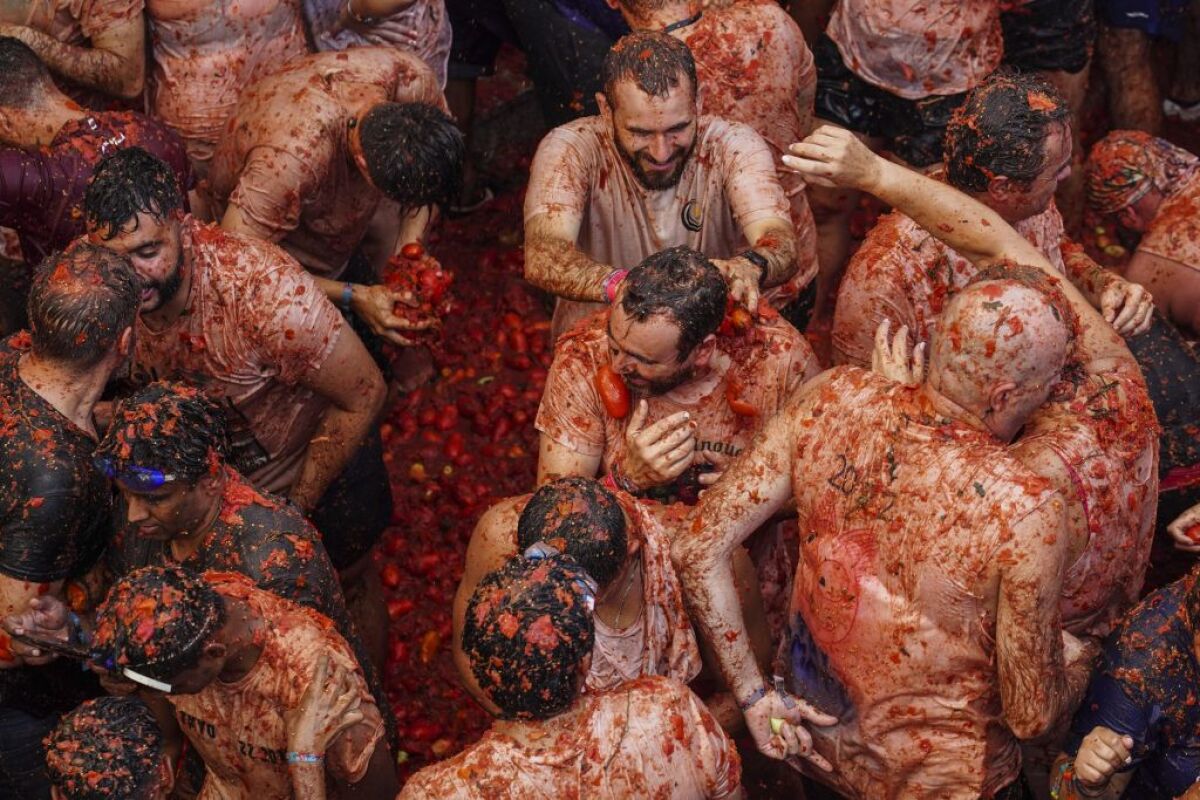Španielsko, Tomatina