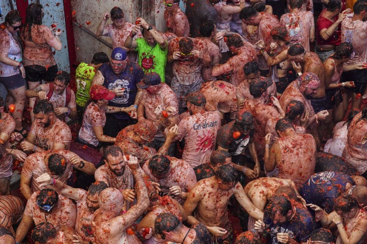 Španielsko, Tomatina