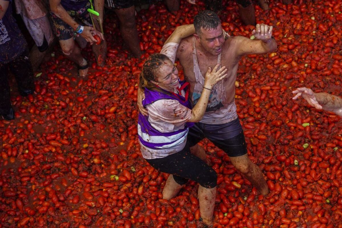 Španielsko, Tomatina