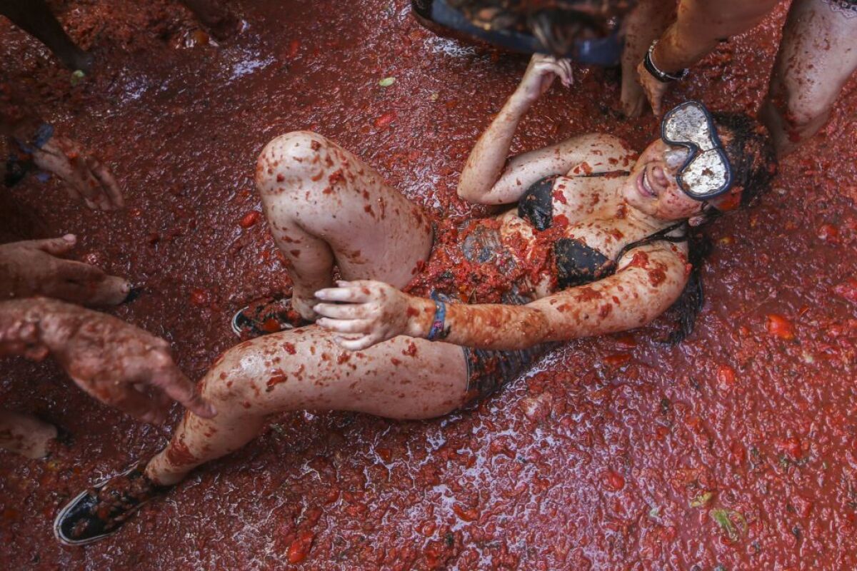Španielsko, Tomatina