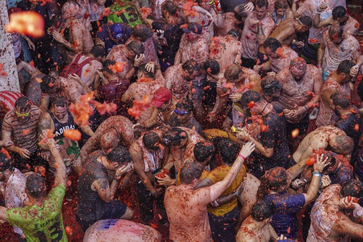 Španielsko, Tomatina