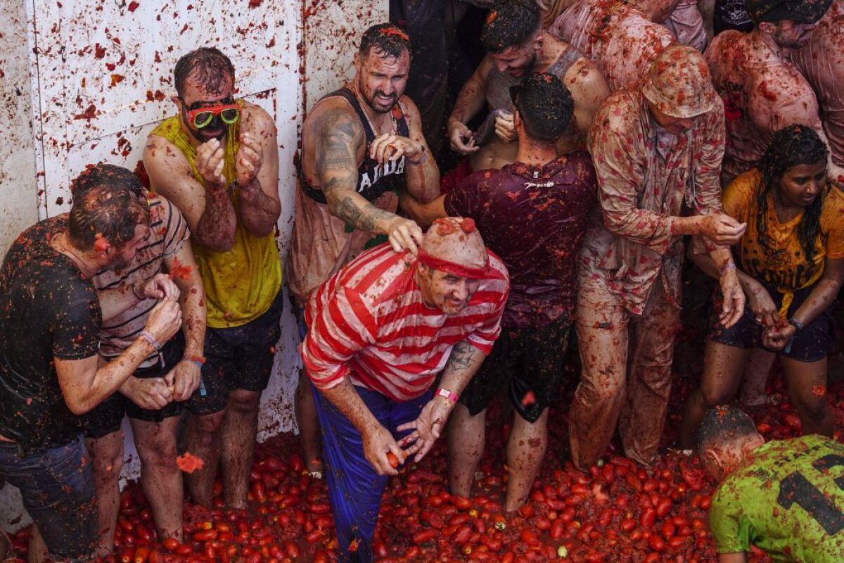 Španielsko, Tomatina