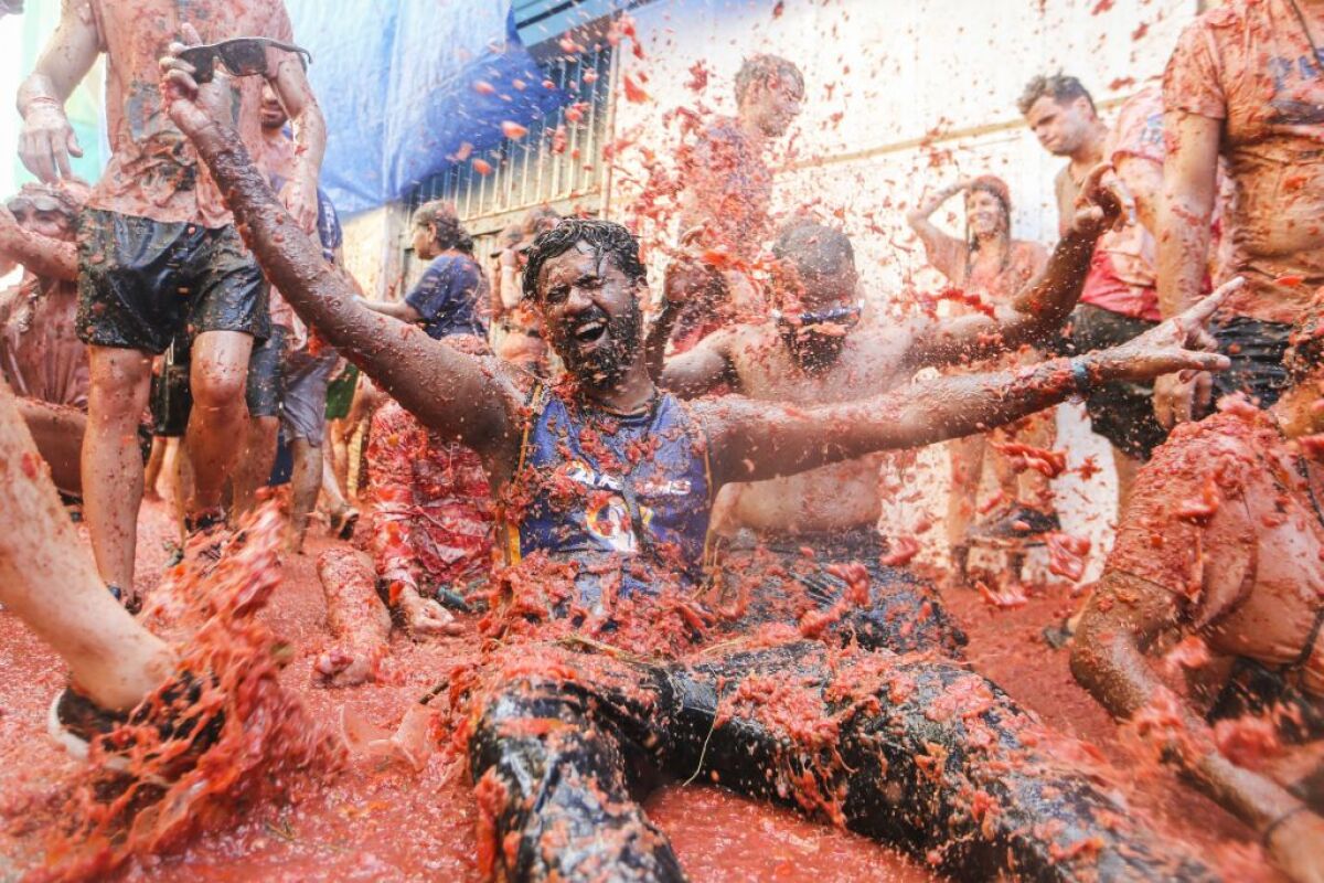 Španielsko, Tomatina