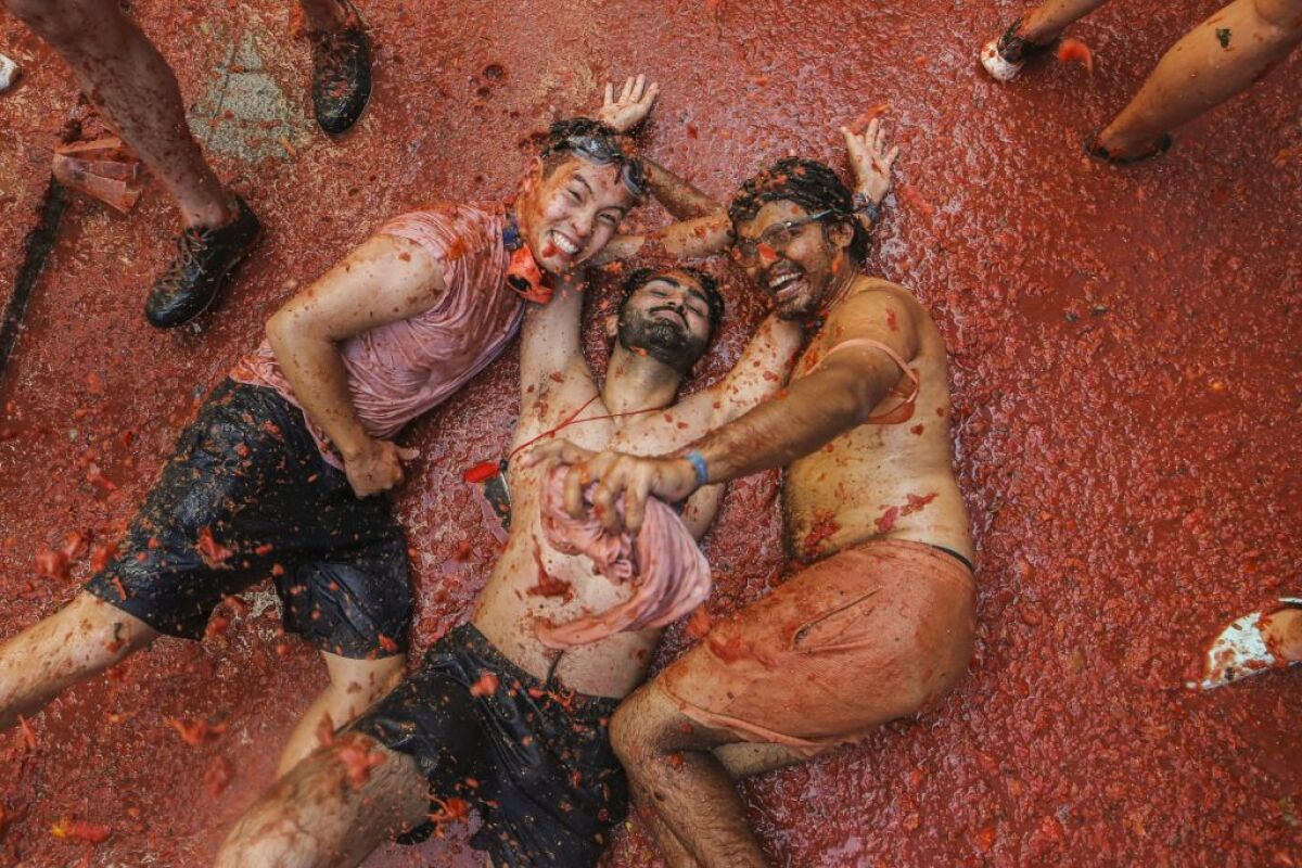 Španielsko, Tomatina