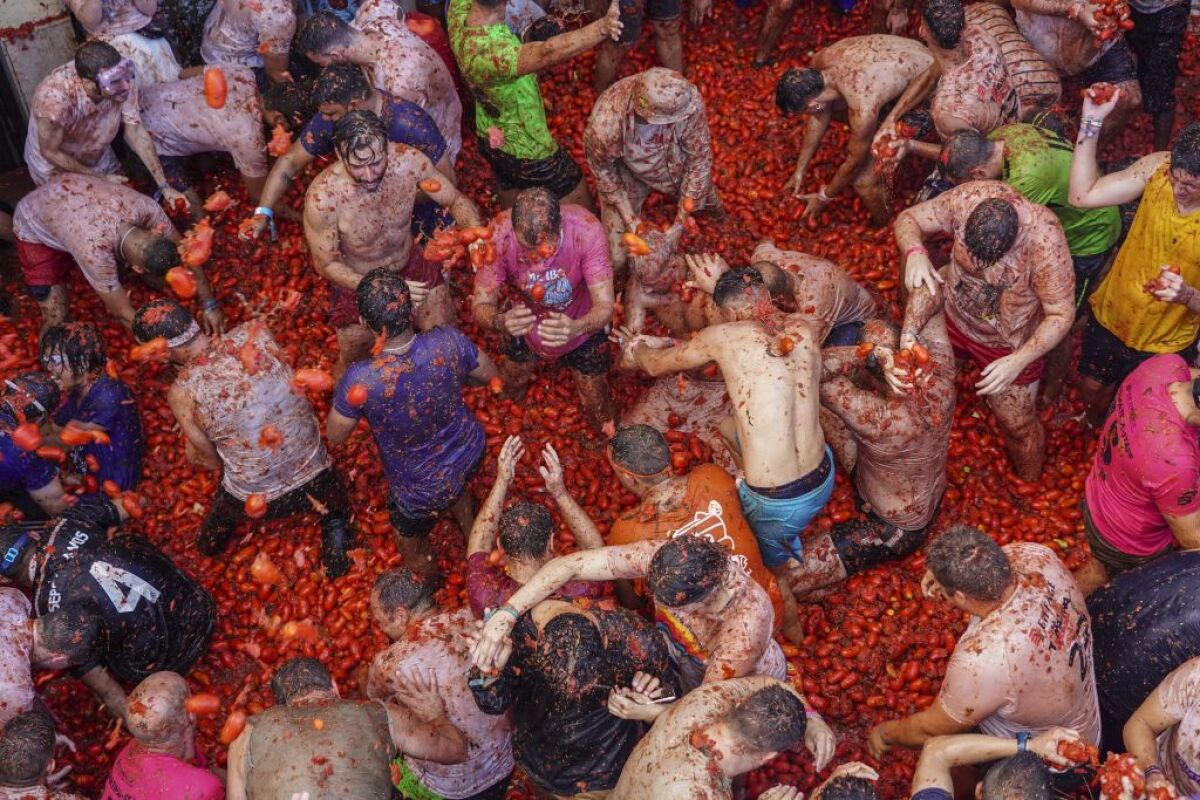 Španielsko, Tomatina