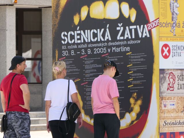 SR Martin divadlo Scénická žatva festival ZAX