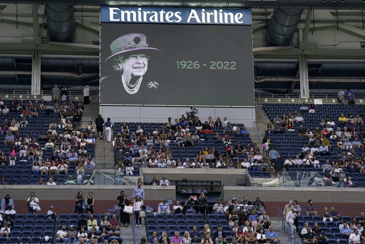 US Open, Alžbeta II.