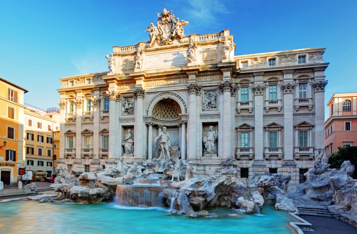 NEPOUZ, Rím, Taliansko, Fontana di Trevi