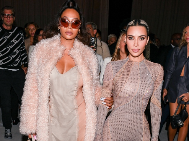 Lala Anthony (vľavo) a Kim Kardashian