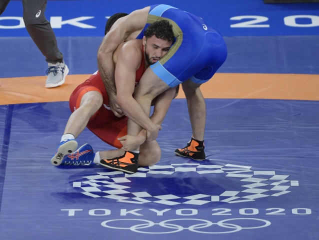 Japonsko OH2020 SR šport zápasenie VŠ 86 kg Makojev 1.kolo
