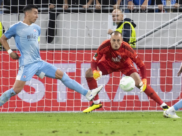 SR Bratislava šport futbal EKL H Slovan Vilnius BAX