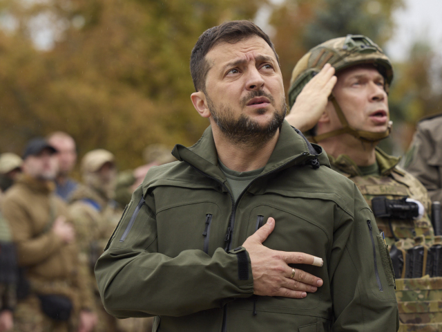 Volodymyr Zelenskyj, Izium