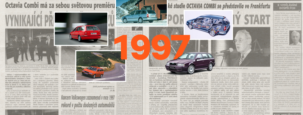Škoda Octavia - prvá generácia má 25 rokov