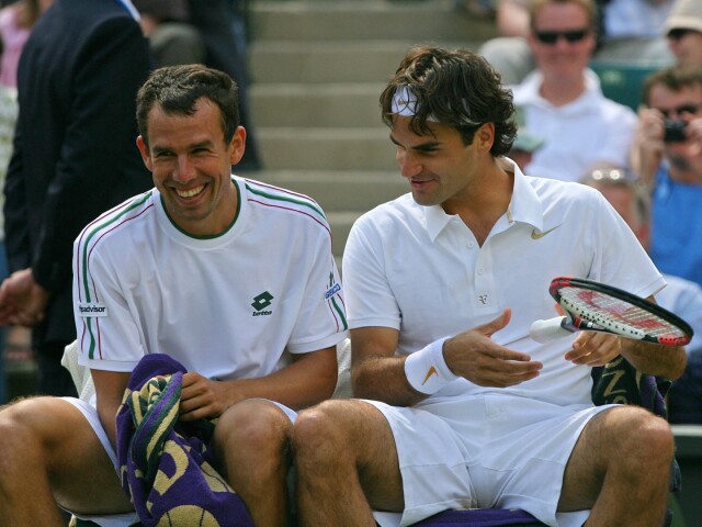 Dominik Hrbatý, Roger Federer