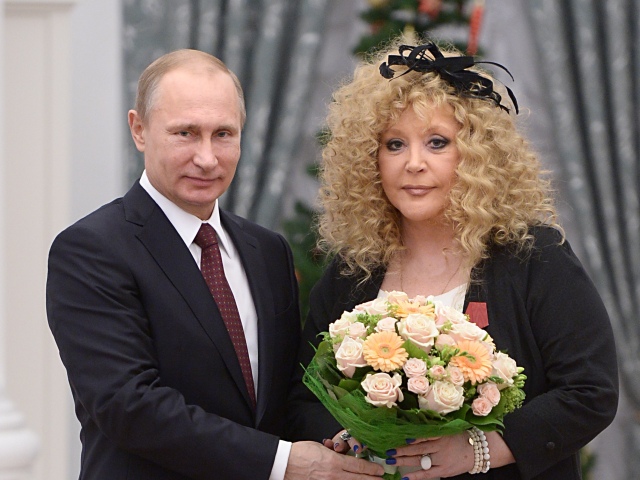 Alla Pugačovová, vladimir putin