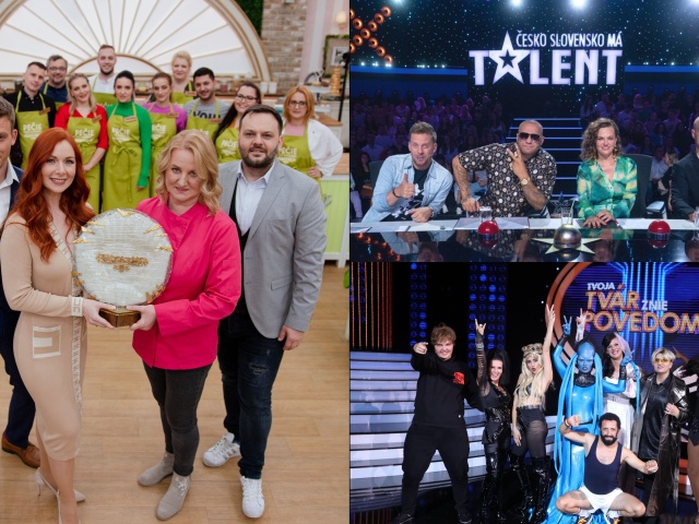 Pečie celé Slovensko II, Česko Slovensko má talent X, Tvoja tvár znie povedome VII
