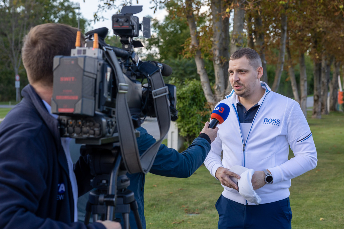 slovak media cup 2022 Sedin golf