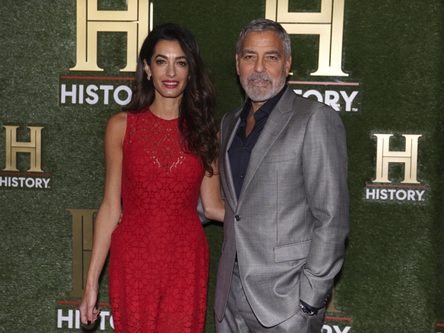 Amal Clooney a George Clooney 