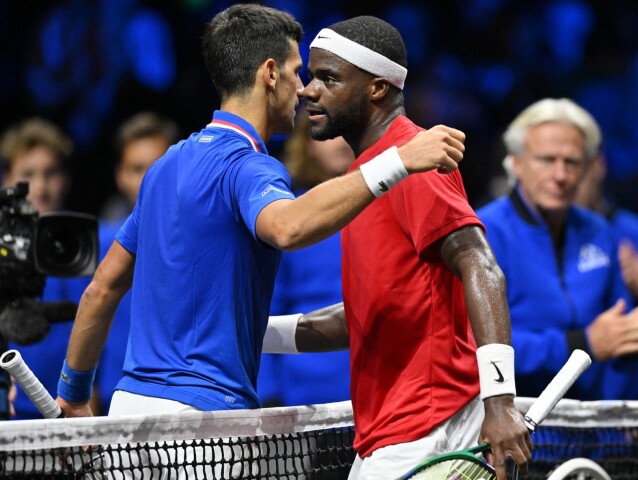 Novak Djokovič, Frances Tiafoe