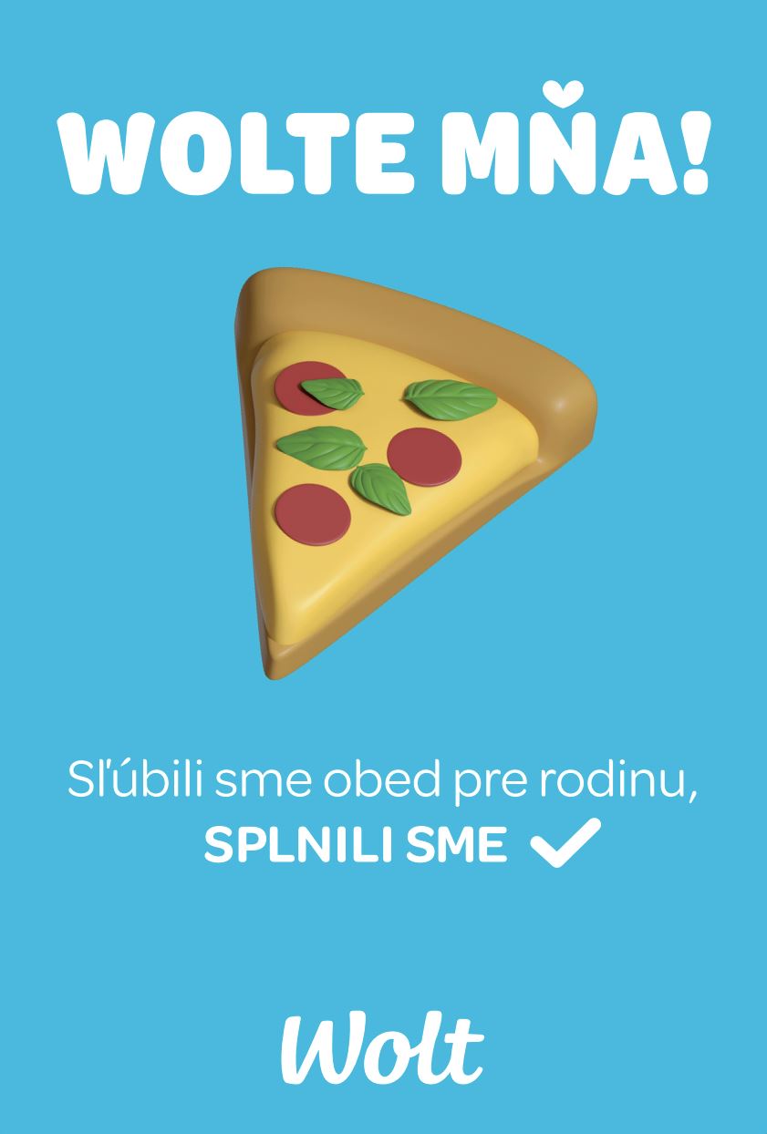 Wolt v novej kampani ‚Wolte mňa!‘ poukazuje na dôležitosť volieb.
