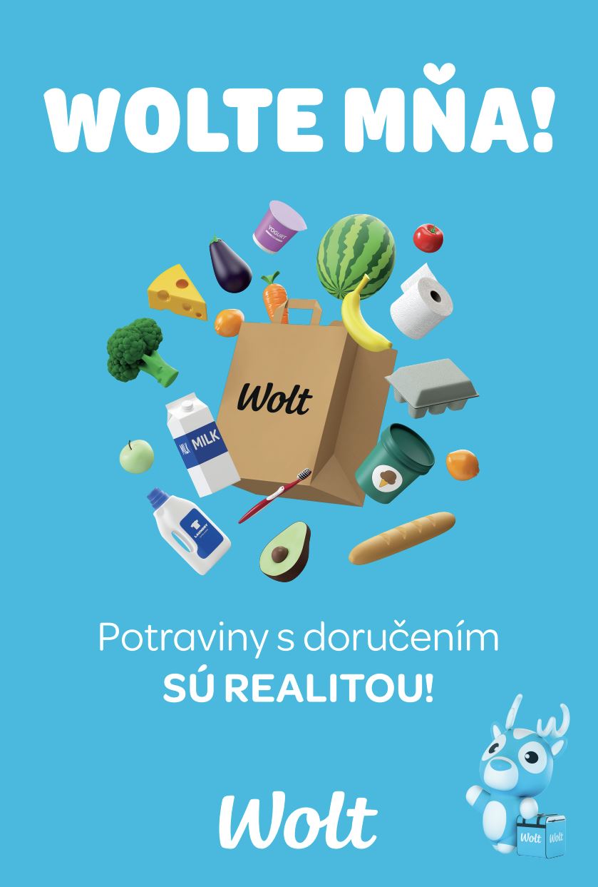 Wolt v novej kampani ‚Wolte mňa!‘ poukazuje na dôležitosť volieb.