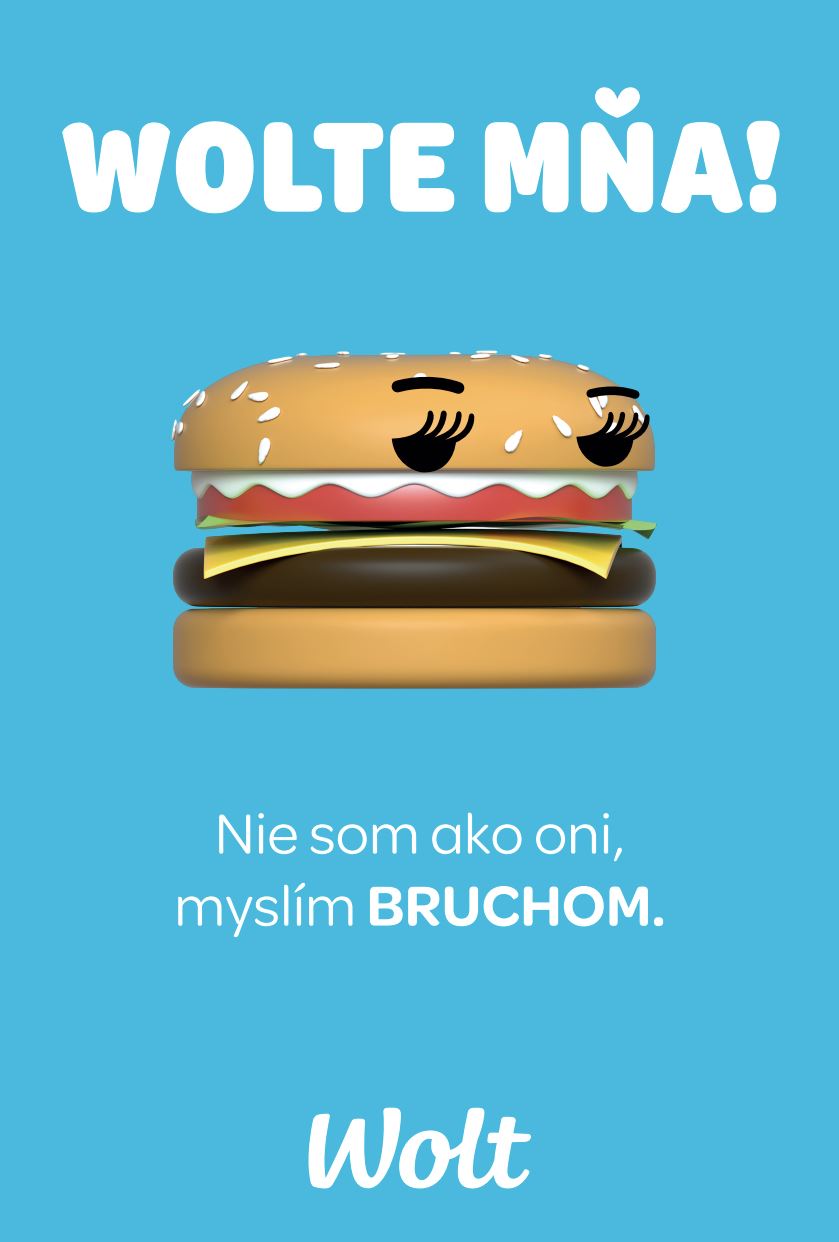 Wolt v novej kampani ‚Wolte mňa!‘ poukazuje na dôležitosť volieb.
