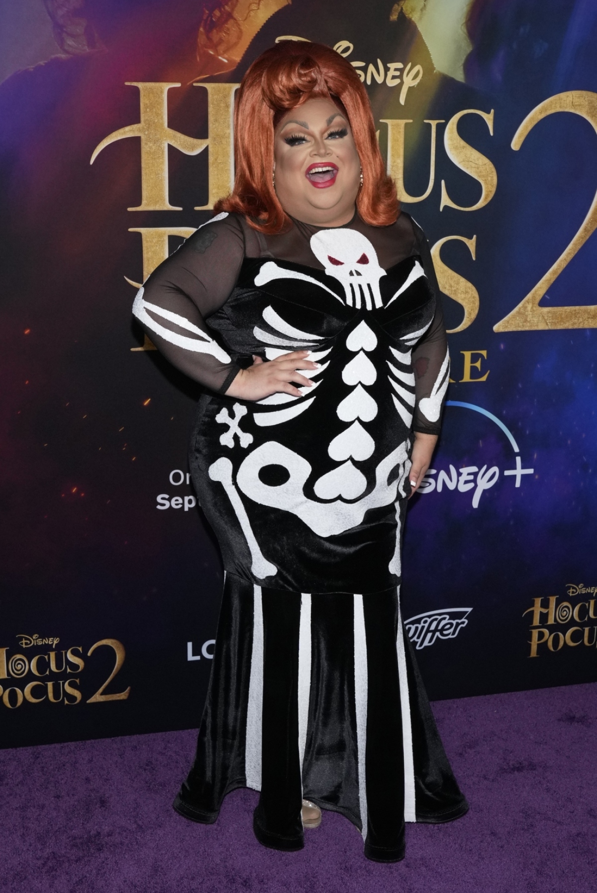Ginger na premiére filmu Hocus Pocus 2