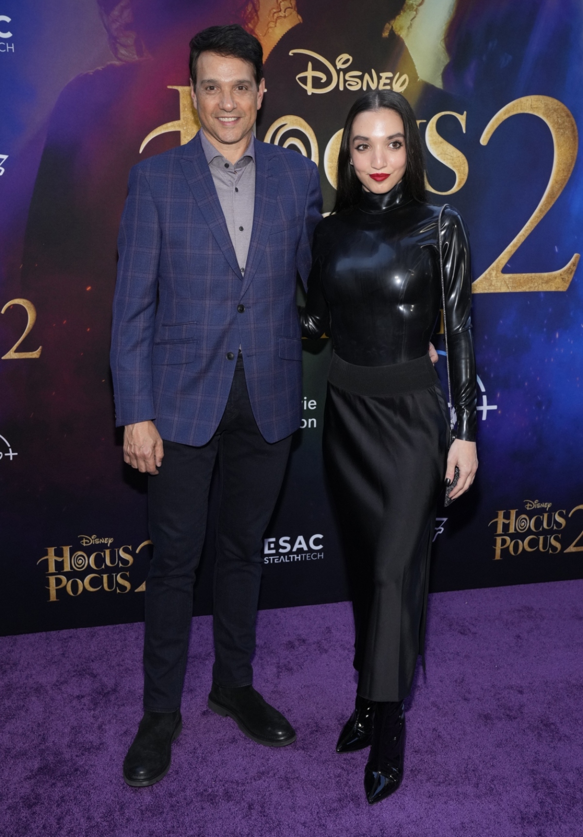 Herec Ralph Macchio a jeho dcéra Julia Macchio.