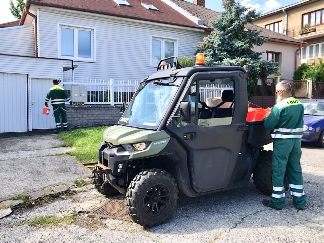 zber oleja Košice