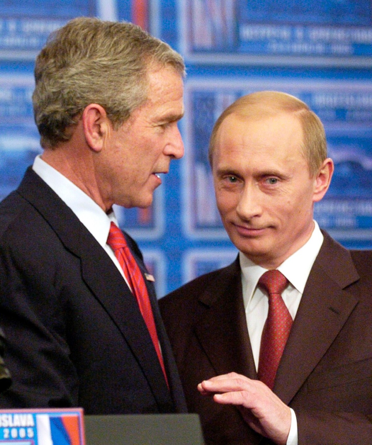 Putin Bush