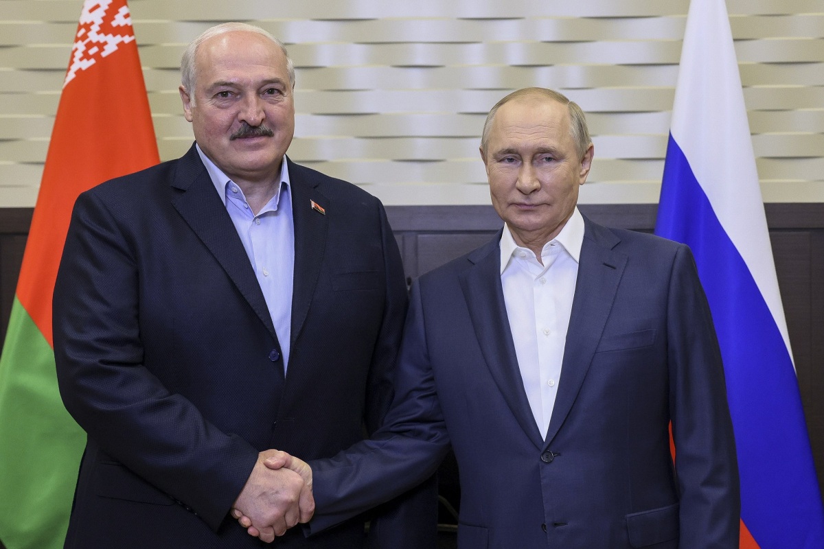 Putin Lukašenko