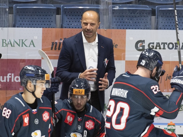 SR Bratislava šport hokej LM C Slovan Rapperswil BAX