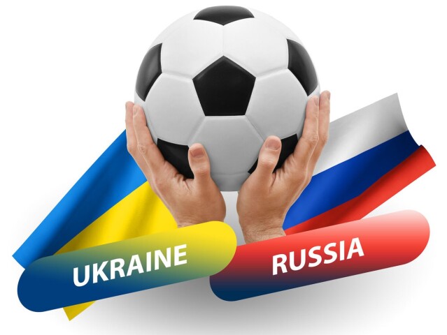 Ukrajina, Rusko, futbal