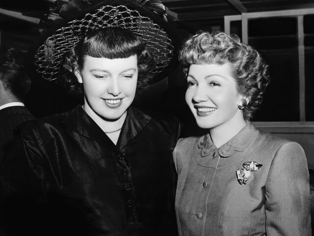 Betty MacDonaldová, Claudette Colbertová