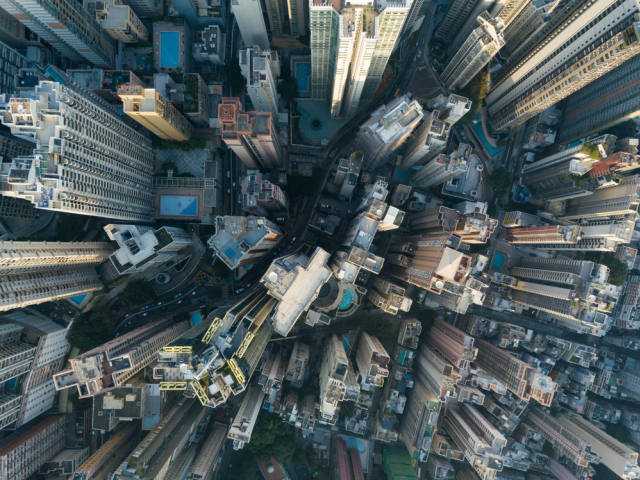 Hongkong, Hong Kong, mrakodrapy, Ázia,