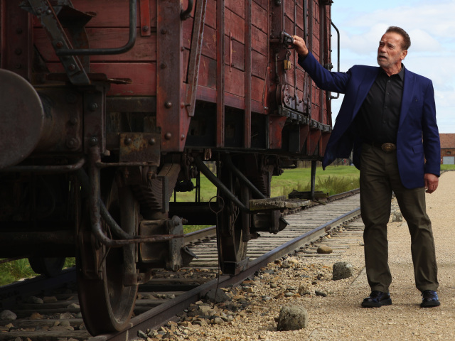 EU, Schwarzenegger, Auschwitz, Poľsko